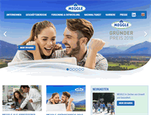 Tablet Screenshot of meggle.com